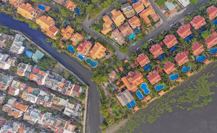 11 biệt thự, nhà ở khu Thảo Điền xây không phép. Ảnh minh họa