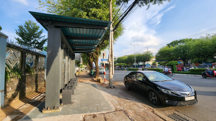 70 nhà chờ xe buýt hiện đại của TP. Cần Thơ được xây mới đã cơ bản hoàn tất