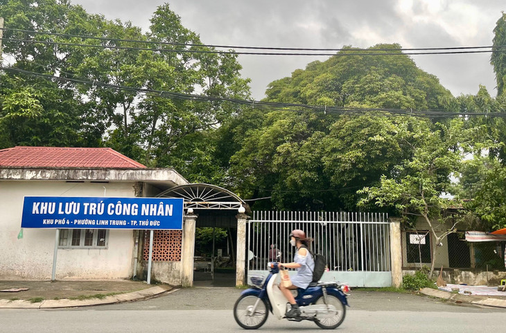 Một khu lưu trú công nhân tại TP.Thủ Đức, TP.HCM