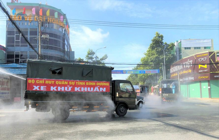 Người dân Bình Dương không ra đường sau 18h từ ngày 28/7