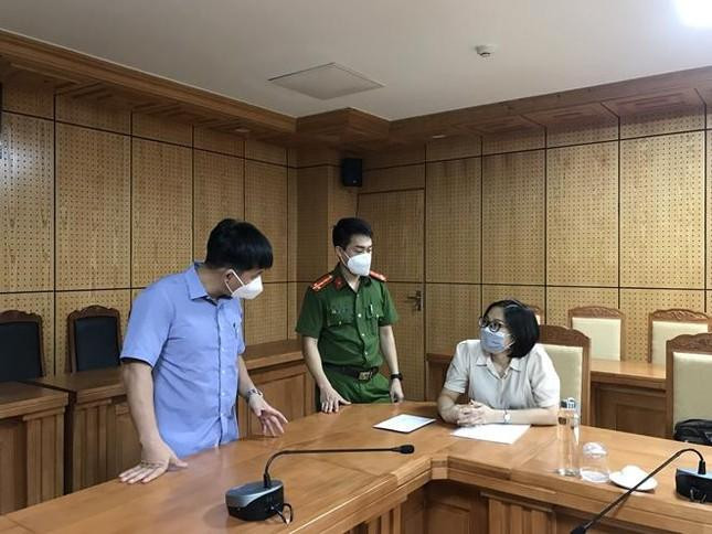 Bị can Lưu Thị Hằng