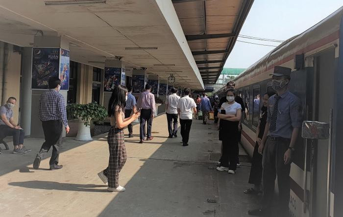 Đường sắt tổ chức chạy thêm nhiều tàu dịp Tết Nguyên đán 2022 Đường sắt tổ chức chạy thêm nhiều tàu dịp Tết Nguyên đán 2022