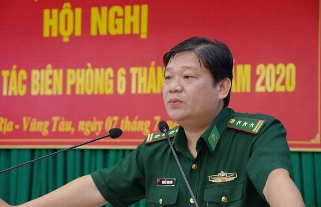 Thượng tá Nguyễn Hùng Sơn, Chỉ huy trưởng BĐBP tỉnh Bà Rịa - Vũng Tàu. Ảnh: Báo TNMT.