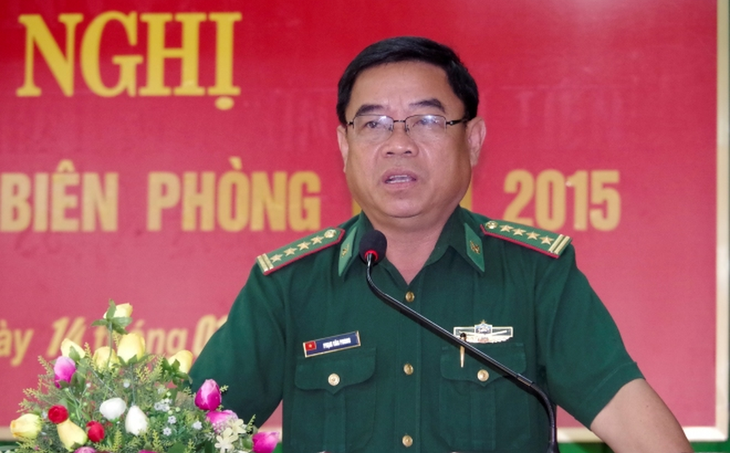 Đại tá Phạm Văn Phong. Ảnh: Biên phòng Đại tá Phạm Văn Phong. Ảnh: Biên phòng