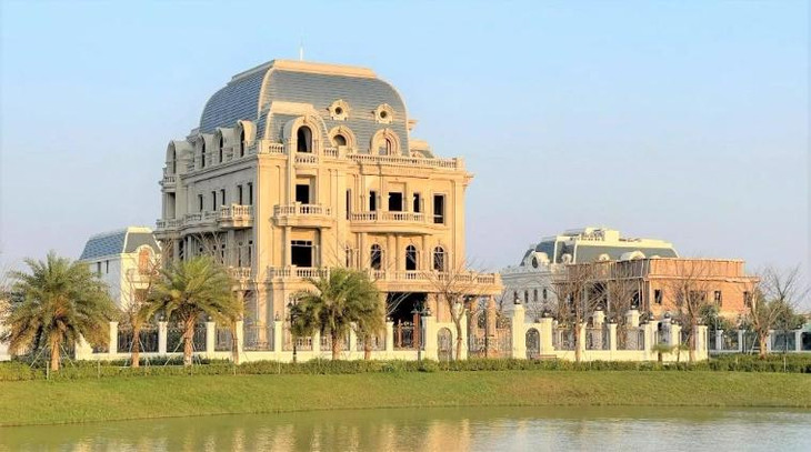 Những căn biệt thự tại Khu đô thị Đông Hải (Thanh Hóa). Ảnh: VietNamNet.