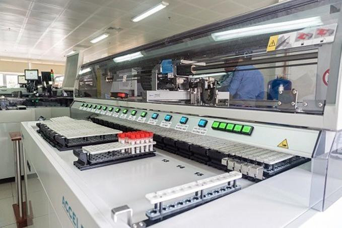 Hệ thống xét nghiệm tại Bệnh viện Chợ Rẫy