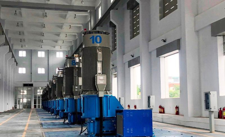 10 tổ máy của trạm bơm với công suất 120m3/s có thể thu phần lớn nước ngập đang dâng cao tại sông Nhuệ ra sông Đáy nhưng hiện nay các tổ máy đang nằm bất động