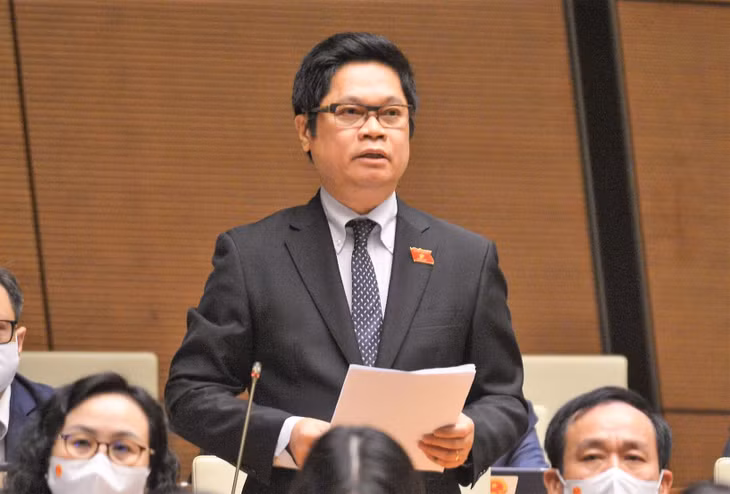 Đại biểu Vũ Tiến Lộc (Hà Nội): Cộng hưởng giữa chính sách tài khóa và tiền tệ để "tiếp máu" cho nền kinh tế, đồng thời phải tiếp tục đẩy mạnh cải cách để không bị lỡ nhịp so với thiên hạ. Ảnh VGP