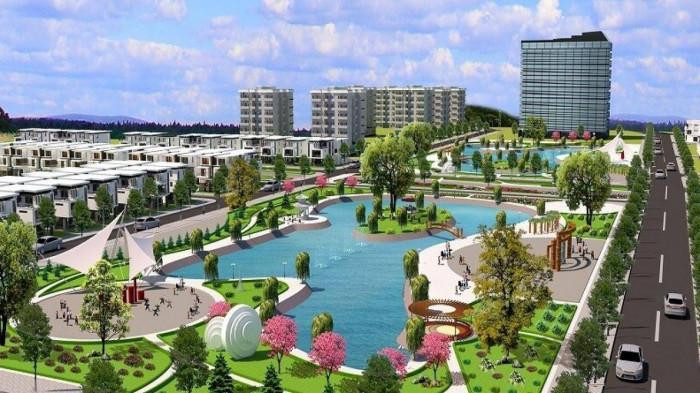 Phối cảnh dự án khu đô thị Canary Thái Nguyên