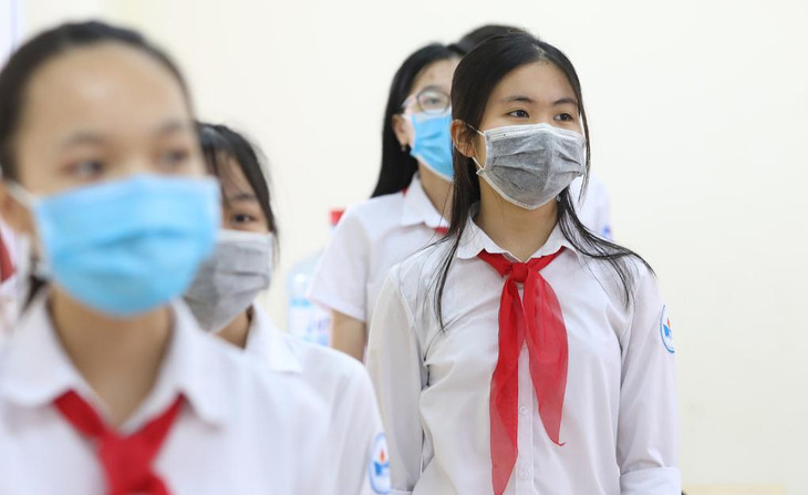 Từ ngày 8/11, chỉ một số khối lớp của huyện Ba Vì (Hà Nội) được học trực tiếp