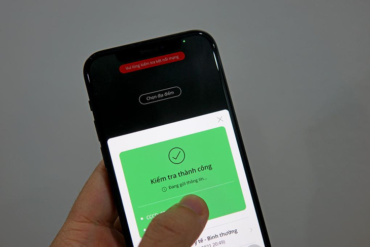 PC-Covid 4.1.0 có thể quét QR dù smartphone không kết nối mạng