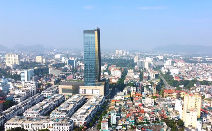 Một góc trung tâm thành phố Thanh Hóa