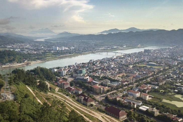 Một góc TP Hòa Bình