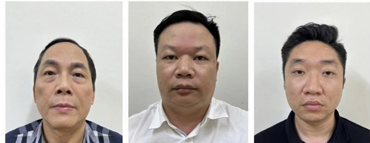 Các đối tượng (từ trái qua phải): Hoàng Quốc Hùng, Lương Nhân Hòa, Nguyễn Đình Cảnh.