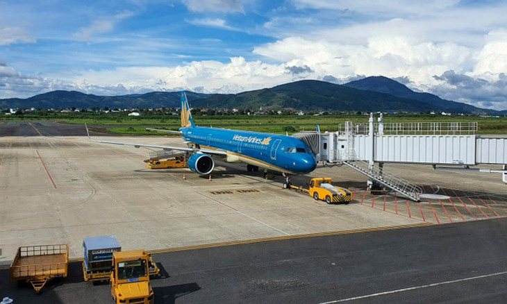 Một góc sân bay Liên Khương