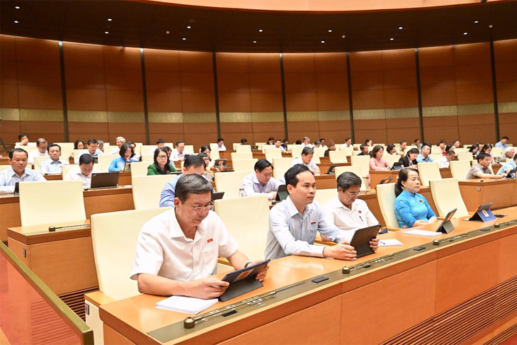 Các ĐBQH tham dự Kỳ họp thứ 9, Quốc hội khóa XV