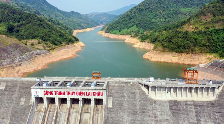 Mực nước các hồ thủy điện ở Tây Bắc tăng nhẹ trong những ngày gần đây do đợt mưa từ ngày 23/6