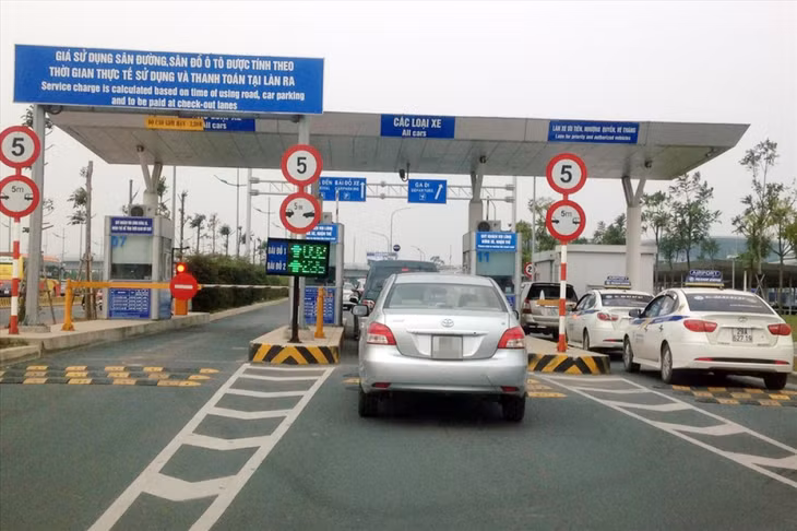 Bộ GTVT báo cáo Chính phủ triển khai thu phí không dừng ETC ở các sân bay