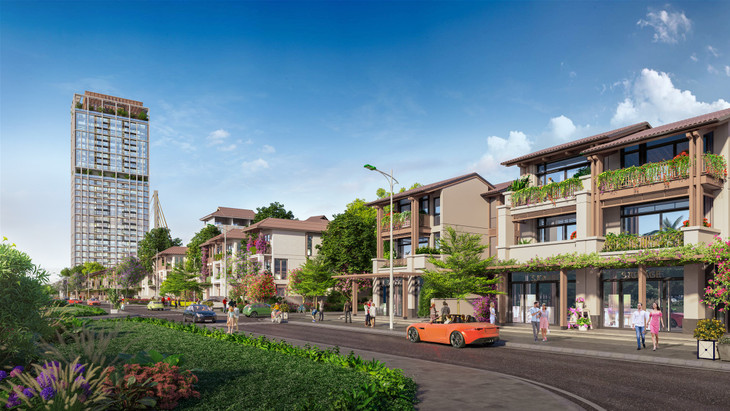 Sun Cosmo Residence Da Nang được phát triển theo mô hình tổ hợp hiện đại, năng động. Ảnh phối cảnh minh họa Sun Cosmo Residence Da Nang được phát triển theo mô hình tổ hợp hiện đại, năng động. Ảnh phối cảnh minh họa