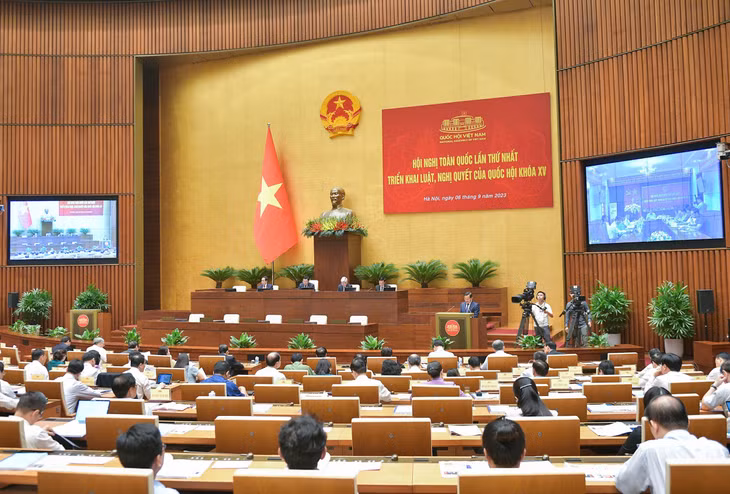 Từ đầu nhiệm kỳ khóa XV đến nay, Quốc hội ban hành 23 luật và 101 nghị quyết