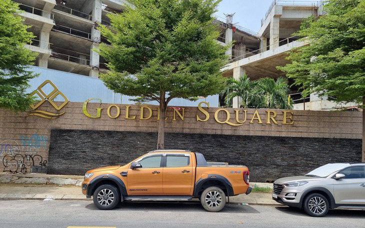 Dự án Golden Square khởi công từ năm 2008, hiện bị bỏ hoang