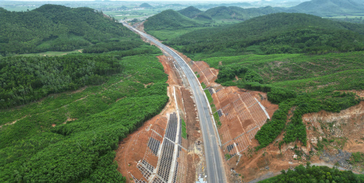 Cao tốc Nghi Sơn - Diễn Châu đã hoàn thành tuyến chính