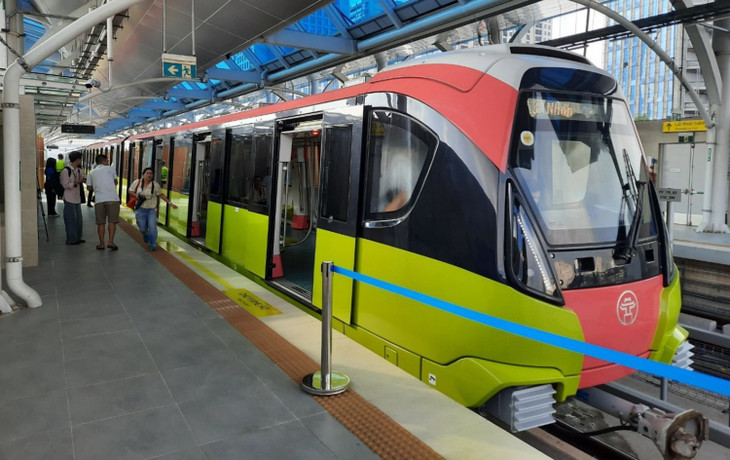 Hà Nội đã đưa vào khai thác 21,5 km đường sắt đô thị Hà Nội đã đưa vào khai thác 21,5 km đường sắt đô thị