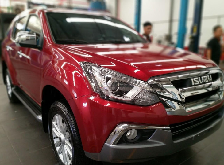 ISUZU MU-X 7 đời 2019 (Ảnh minh họa)