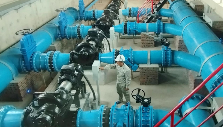 Giai đoạn 1 Dự án Nhà máy nước sạch sông Hồng cấp cho phía Nam tỉnh Vĩnh Phúc công suất 29.000 m3/ngày đêm