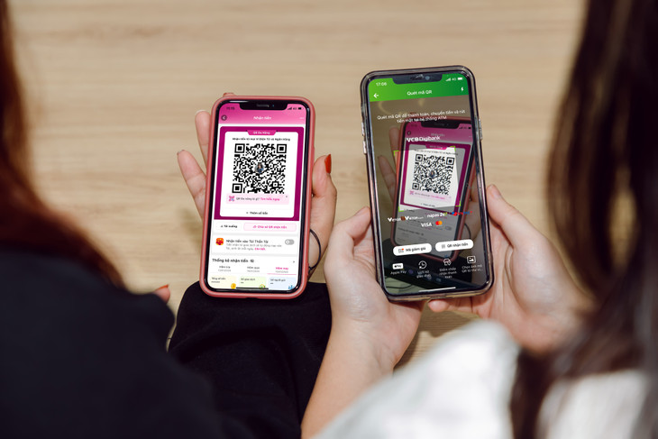 Mã QR nhận tiền đa năng của MoMo. Ảnh minh họa.