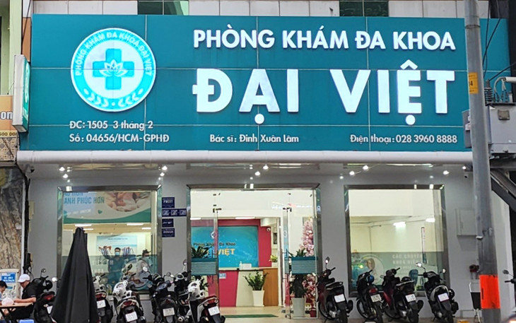Phòng khám đa khoa Đại Việt tại Đường 3/2, Quận 11, TP.HCM nhiều lần bị thanh tra xử phạt do các sai phạm trong khám chữa bệnh