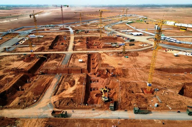 Các đơn vị thi công tại Dự án Cảng hàng không quốc tế Long Thành