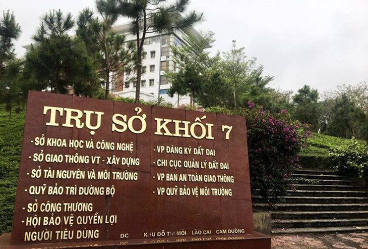 Trụ sở làm việc của Sở Giao thông vận tải - Xây dựng tỉnh Lào Cai