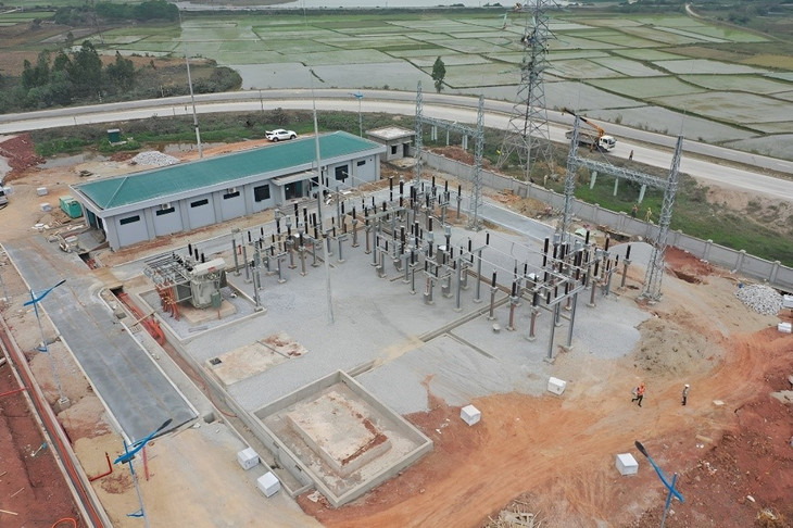 TBA 110kV Nghi Sơn, tỉnh Thanh Hóa - TBA kỹ thuật số hoàn chỉnh đầu tiên trên lưới điện 110kV tại Việt Nam.