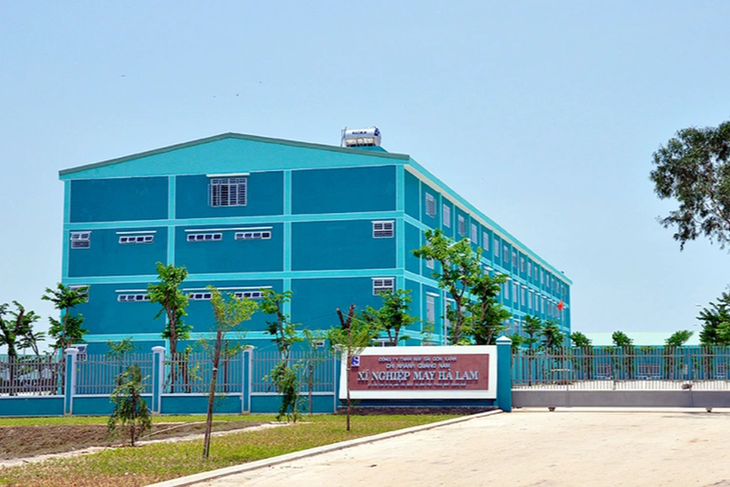 Nhà máy của Garmex Sài Gòn tại Quảng Nam