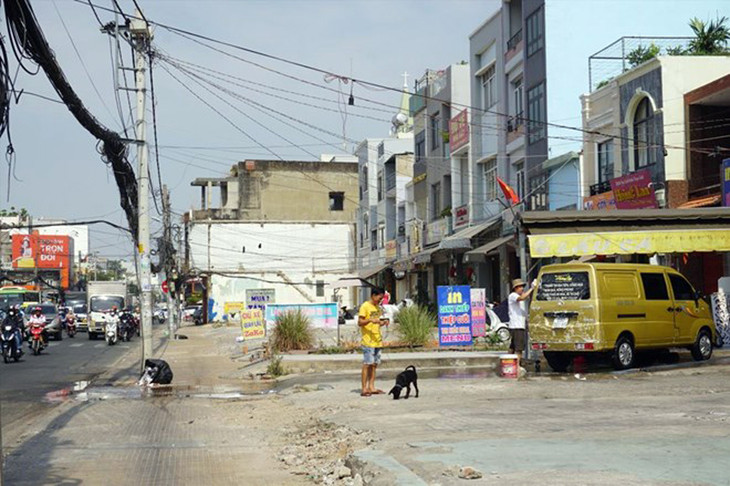 Tiến độ giải phóng mặt bằng phục vụ thi công xây dựng tuyến Metro số 2 thời gian qua khá chậm