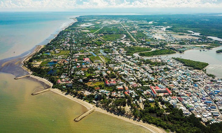 Khu đô thị du lịch lấn biển Cần Giờ dự kiến có quy mô 2.870 ha tại xã Long Hòa và thị trấn Cần Thạnh, huyện Cần Giờ, TP.HCM
