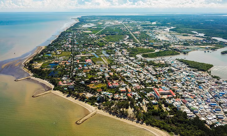 Khu đô thị du lịch lấn biển Cần Giờ dự kiến có quy mô 2.870 ha tại xã Long Hòa và thị trấn Cần Thạnh, huyện Cần Giờ, TP.HCM