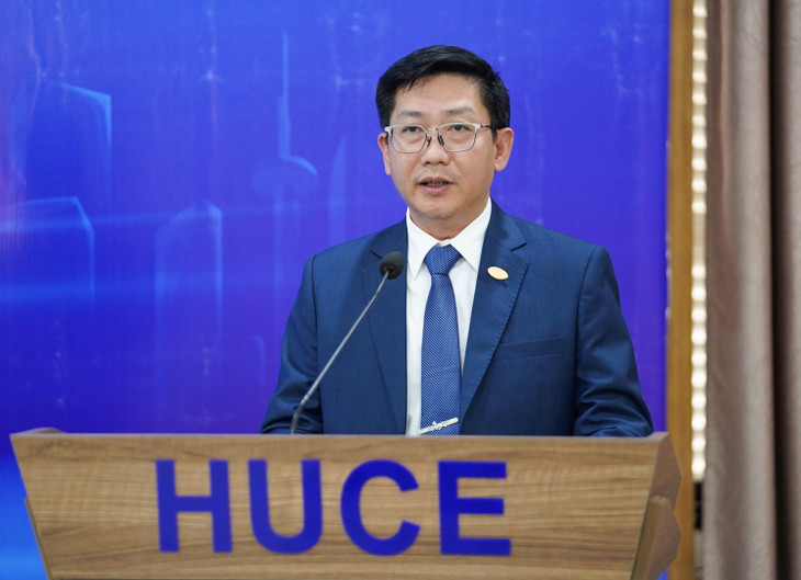 Ông Nguyễn Khắc Hải, Phó Tổng giám đốc VINACONEX khẳng định việc phát triển nguồn nhân lực chất lượng cao là một trong những ưu tiên hàng đầu của VINACONEX để đón đầu cơ hội từ các dự án hạ tầng giao thông lớn