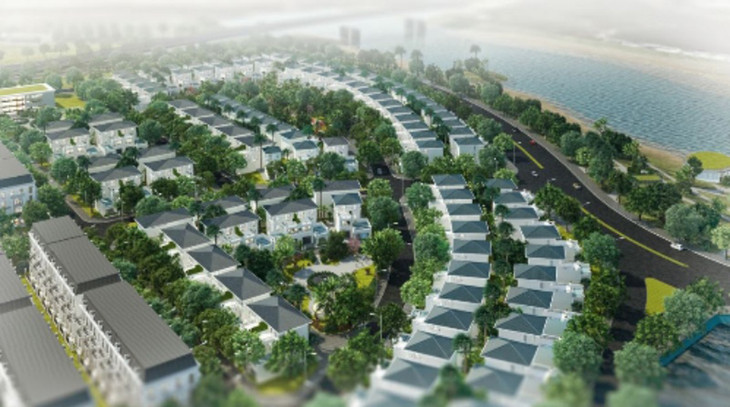 Phối cảnh Dự án Làng Việt kiều quốc tế tại quận Lê Chân, TP. Hải Phòng Phối cảnh Dự án Làng Việt kiều quốc tế tại quận Lê Chân, TP. Hải Phòng