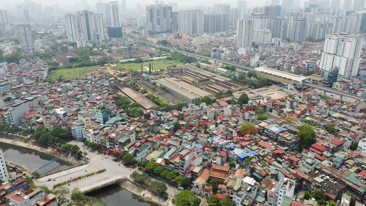 Quận Thanh Xuân sẽ thu hồi đất của gần 700 hộ dân để thực hiện dự án Vành đai 2,5 đoạn Quốc lộ 6 - Đầm Hồng