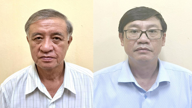 Từ trái qua phải: Nguyễn Ngọc, Lê Quang Vinh