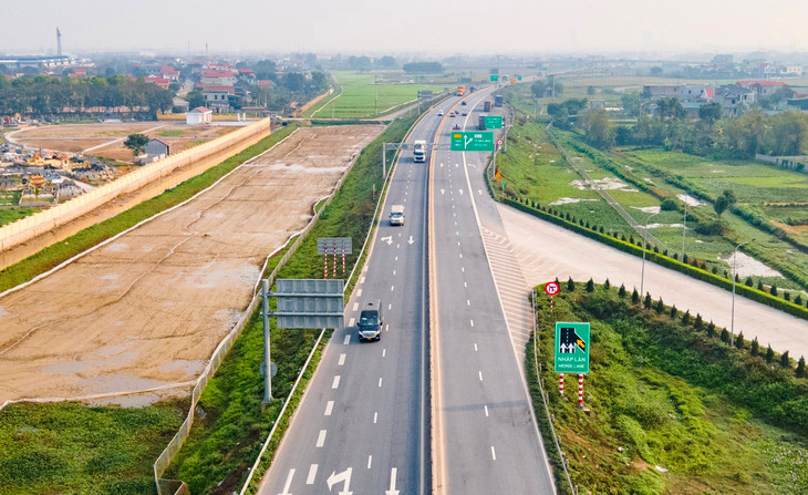 Tuyến cao tốc Cao Bồ - Mai Sơn đang được khai thác quy mô 4 làn xe hạn chế
