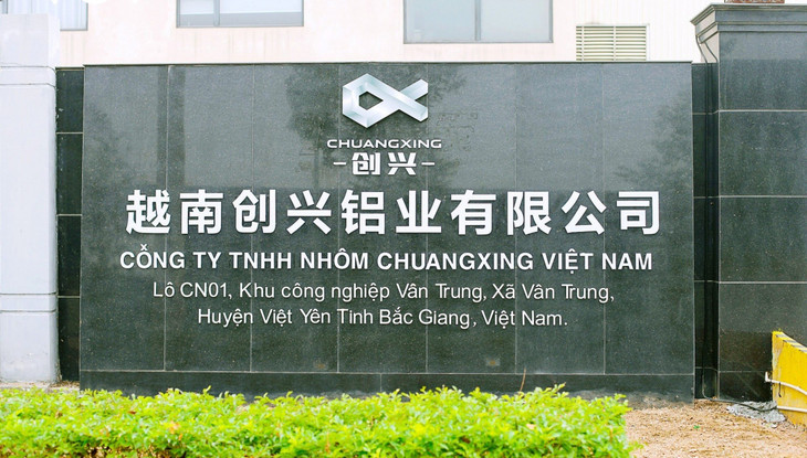 UBND tỉnh Bắc Giang vừa ban hành quyết định xử phạt 130 triệu đồng đối với Công ty TNHH Nhôm Chuangxing Việt Nam