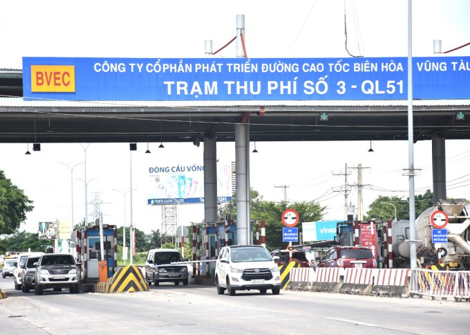 Trạm thu phí trên Quốc lộ 51 đã dừng thu từ 13/1/2023