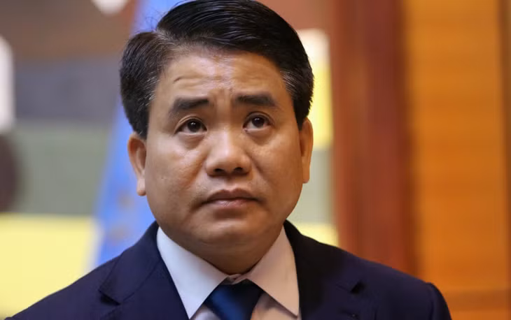 Ông Nguyễn Đức Chung khi đương chức Chủ tịch Hà Nội