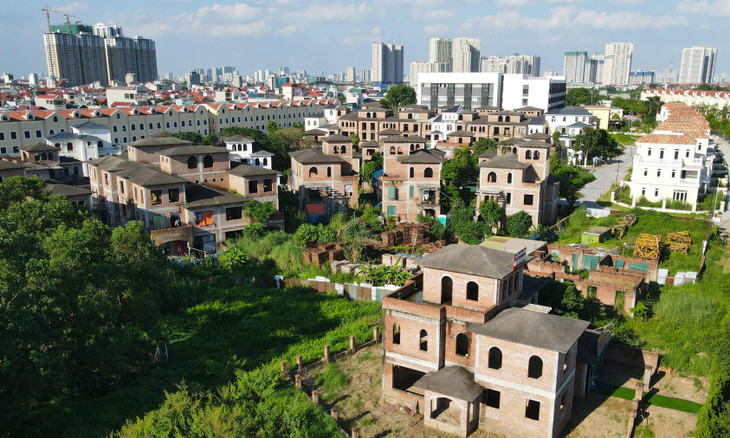 Khu biệt thự này nằm trên trục đường nối từ đường Lê Trọng Tấn (kéo dài) vào cổng số 1 của Vinhomes Thăng Long và nằm ngay cạnh Vinschool. Cách đó không xa là UBND xã An Khánh.