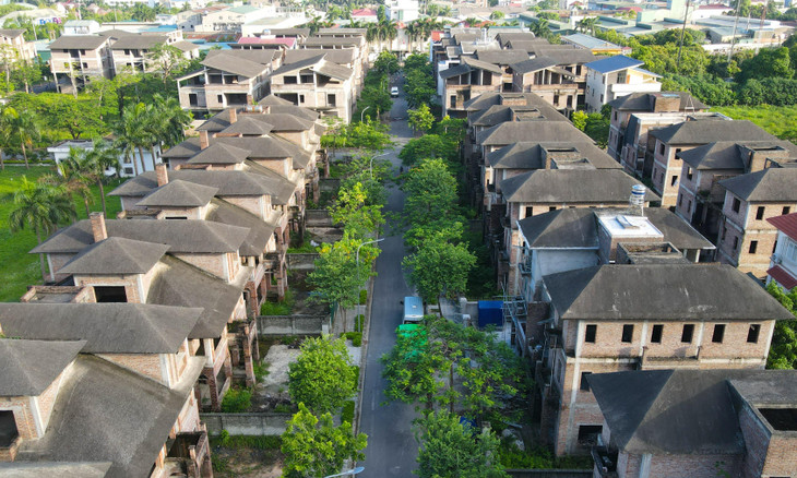 Theo tìm hiểu, khu biệt thự này được chia làm 3 khu với những thiết kế khác nhau.