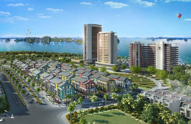 Phối cảnh Sonasea Vân Đồn Harbor City