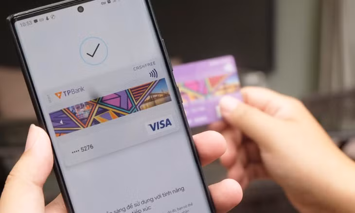 Một người dùng thêm thành công thẻ Visa của ngân hàng TPBank lên Google Wallet